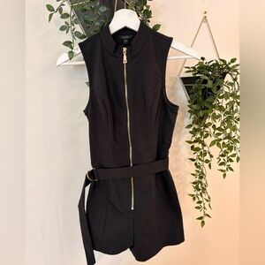 Guess Black Sleeveless Jumpsuit